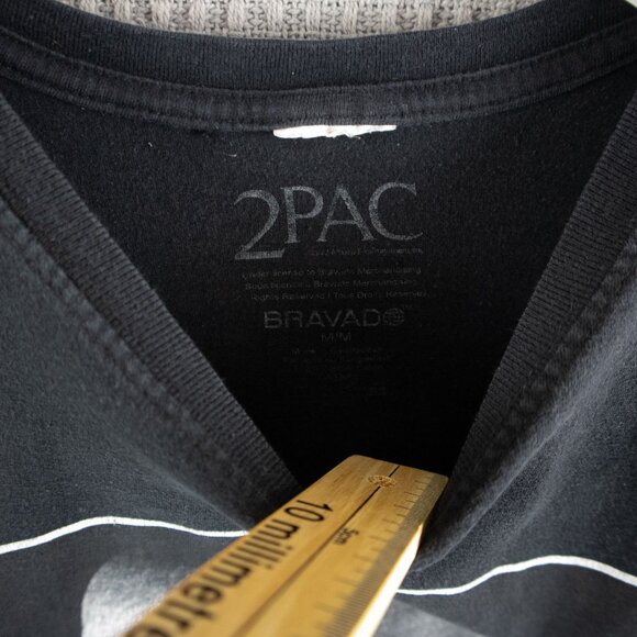 Tupac Rap Tee 2023 Mens Medium Black - Picture 6 of 7